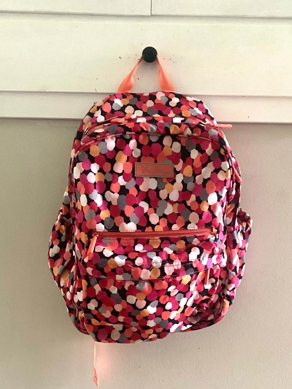 Vera Bradley Lighten Up Just Right Backpack Pixie Confetti Bag School Travel